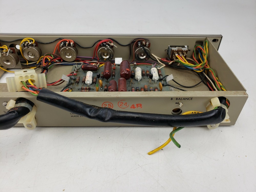 Vintage Rauland PBX1400A Input Mixer Preamplifier Transistor Solid State #2