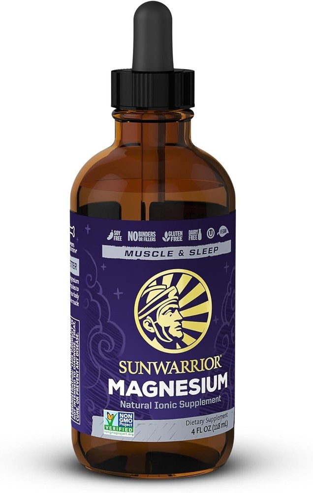 Sunwarrior Magnesium Natural Ionic Liquid Supplement Drink Additive Features