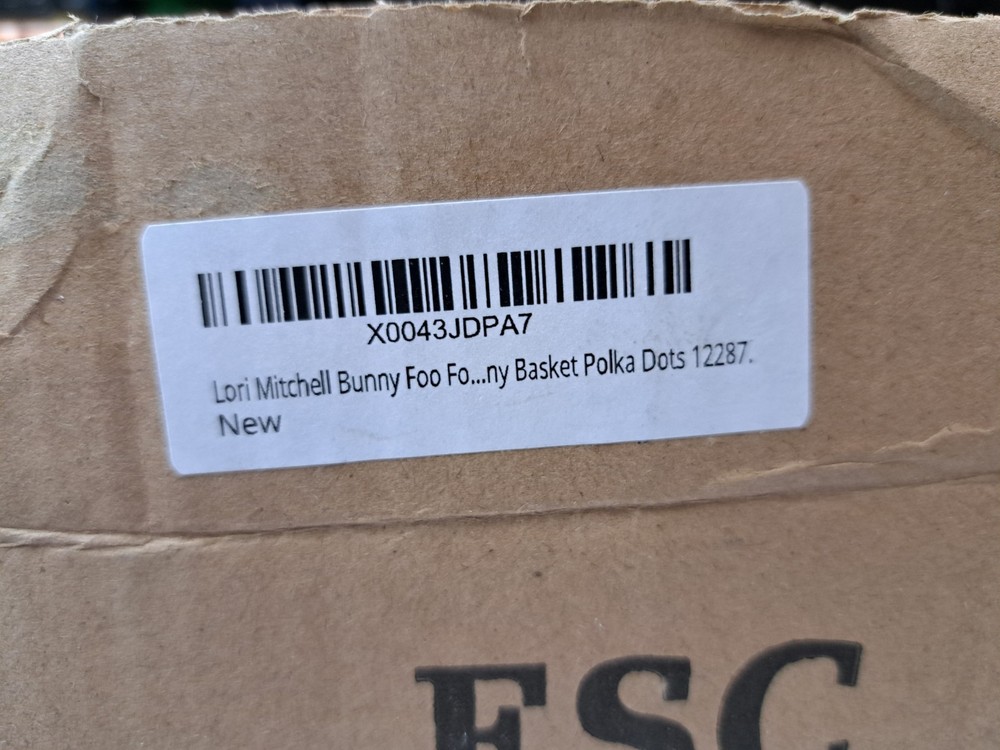 ESC Lori Mitchell Figurine Bunny Foo Foo #12287