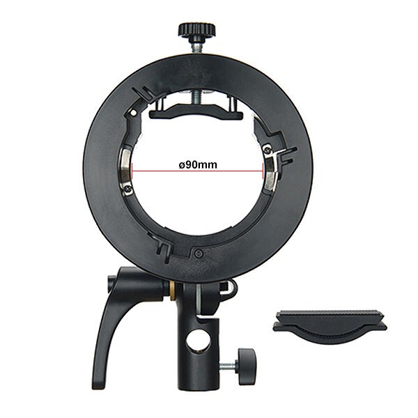 Godox 80X80cm Foldable Flash Grid Softbox,S2 Bracket+light stand for flash light