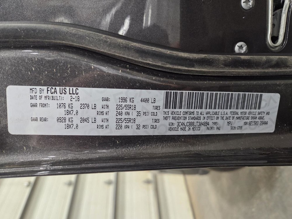 Camera/Projector Front View Camera Fits 17-21 COMPASS 1543400
