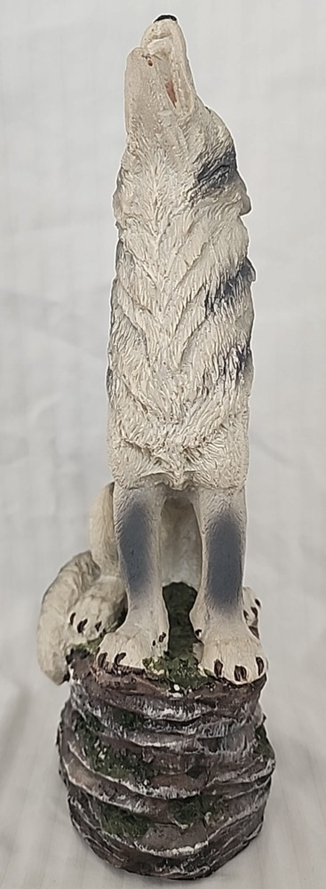Wolf Resin Sculpture Incense Burner