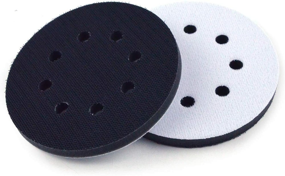 2x 5 in Foam Cushion Interface Buffer Pad Orbital Sander Hook Loop Sanding Discs
