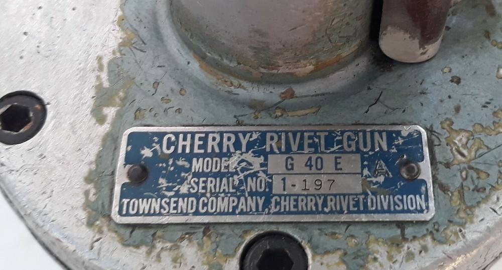 Cherry Pneumatic Rivet Gun G40E Core Unit Only