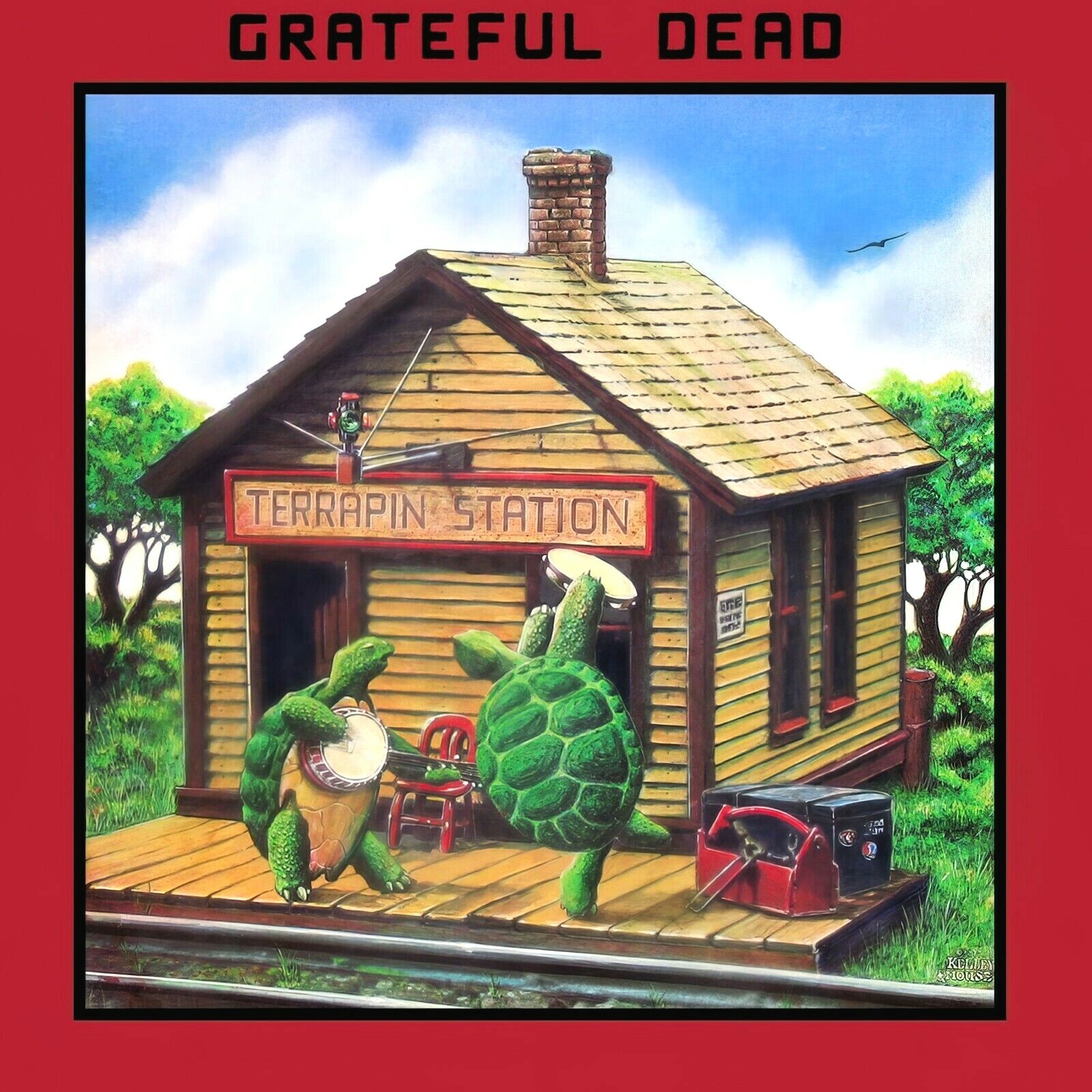 Grateful Dead Terrapin Station 12x12 Album Cover Replica Poster Print