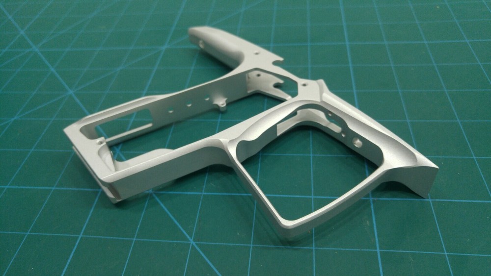 Planet Eclipse EGO 10 trigger frame. OEM replacement. Dust silver. NOS. Rare!