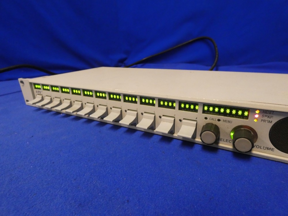 RTS KP-12LK 12 Position Intercom Key Panel White w/Power Cord