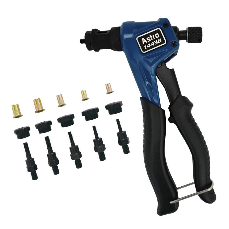 Astro Pneumatic 1443B Professional Hand Riveter Kit