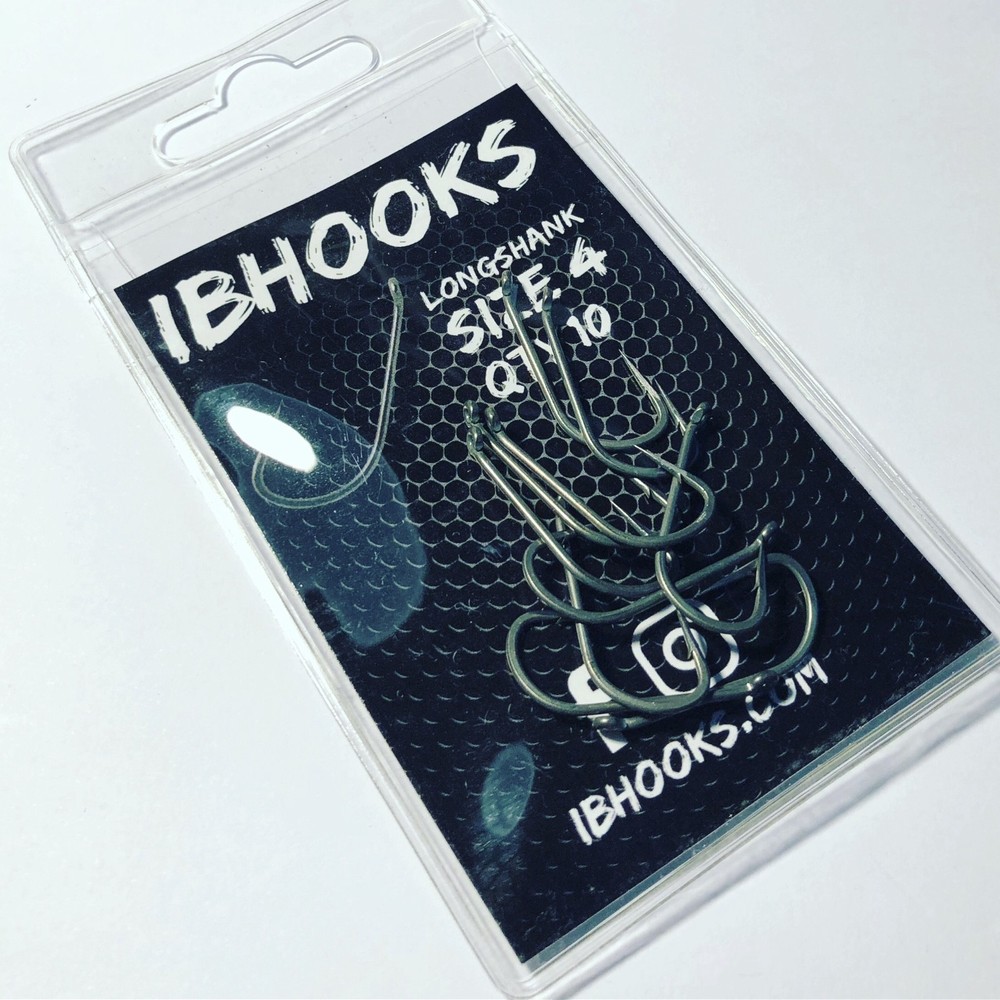 IBHOOKS hand sharpened LongShank hooks carp fishing