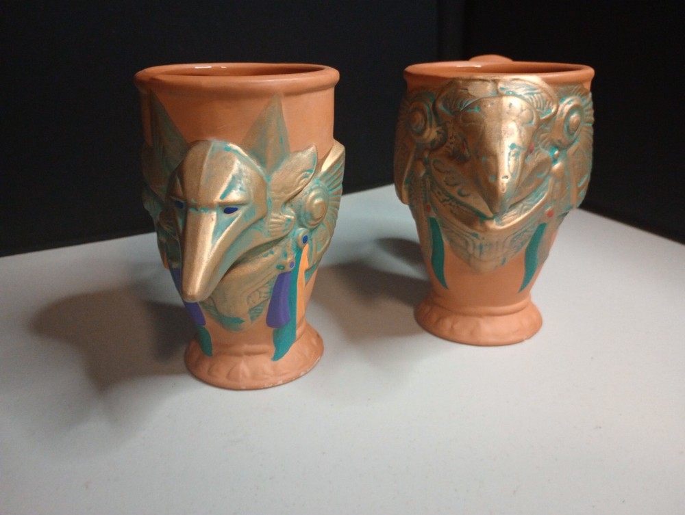Stargate Anubis & Horus Collectable Mug Ceramic -1994 Applause