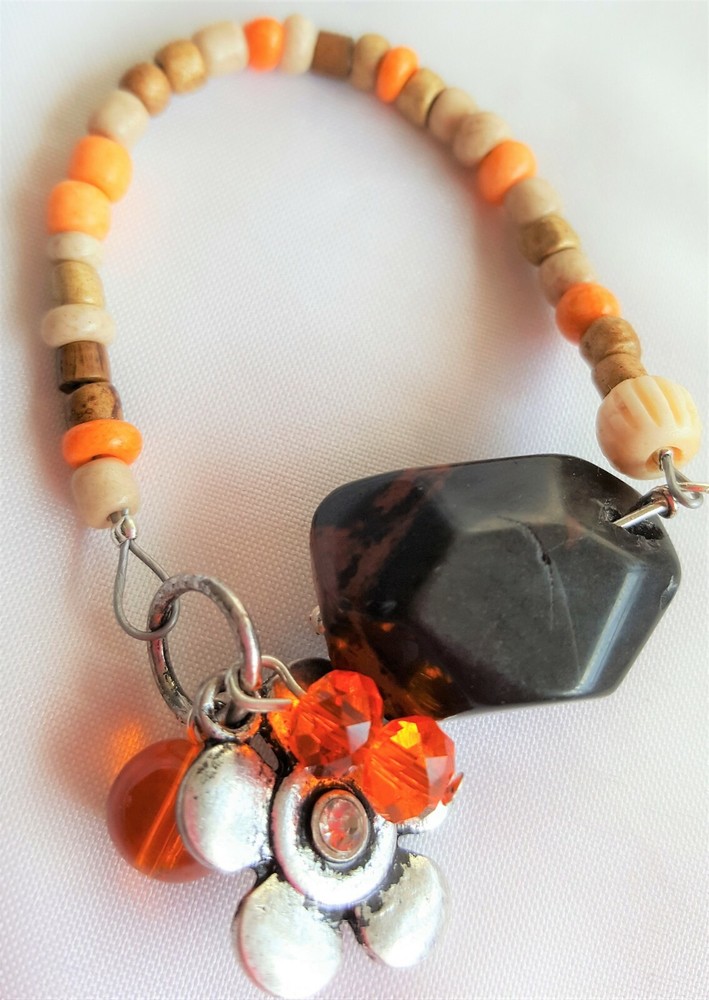 Mahogany Obsidian Pendulum (Reiki blessed, hand-crafted)
