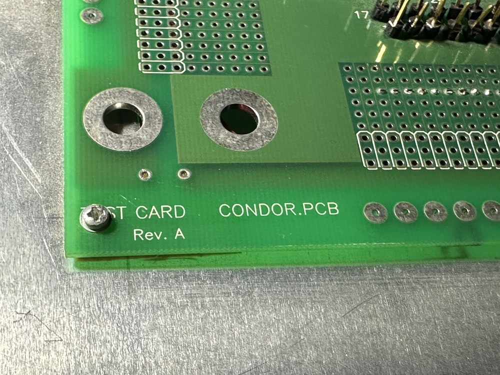 Vintage Texas Instruments Test Breadboard with LED & Switches