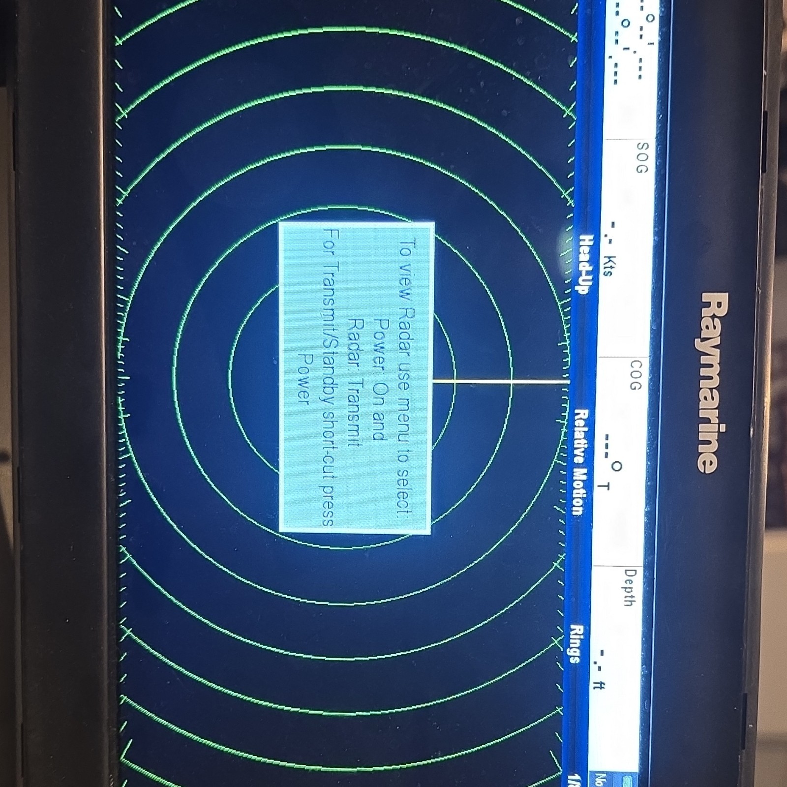 Raymarine E700012 Working Missing Plastics