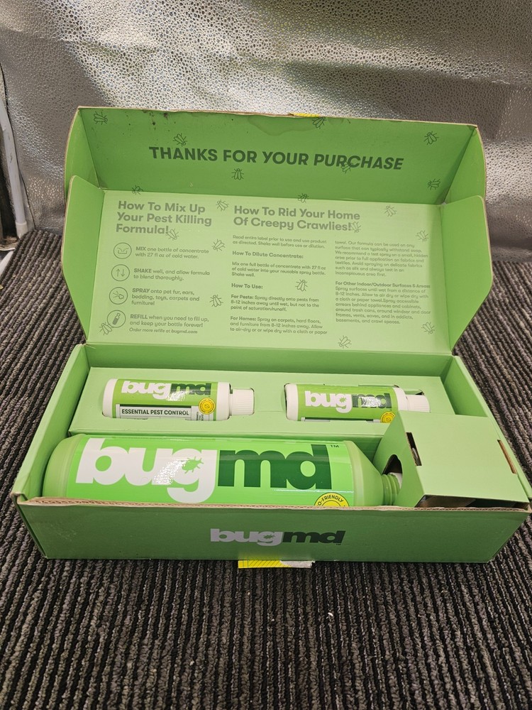 BugMD Essential Pest Control Starter Assembly for Ants, Ticks, Fleas