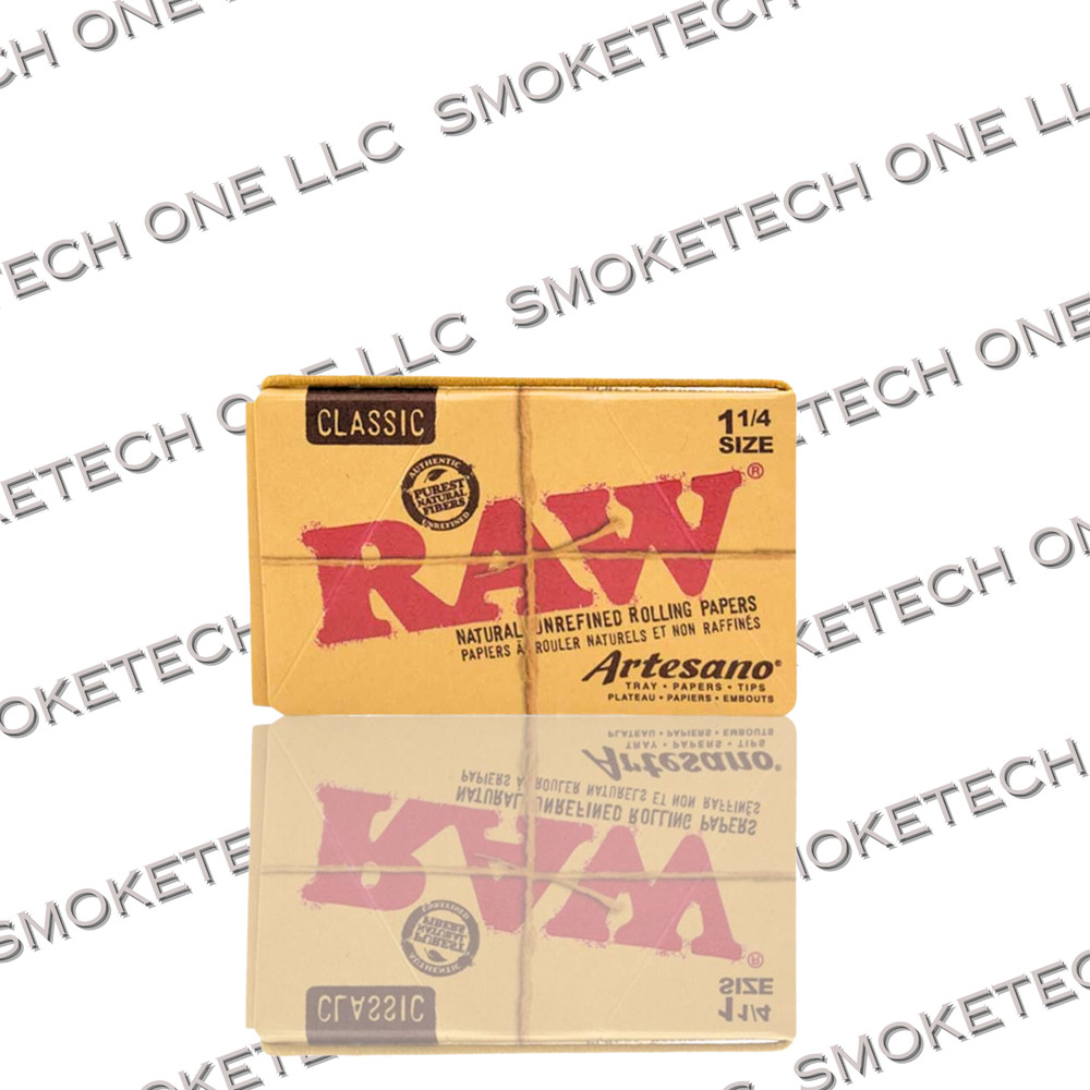 RAW Rolling Papers - Artesano 1 1/4 size-15pks per display