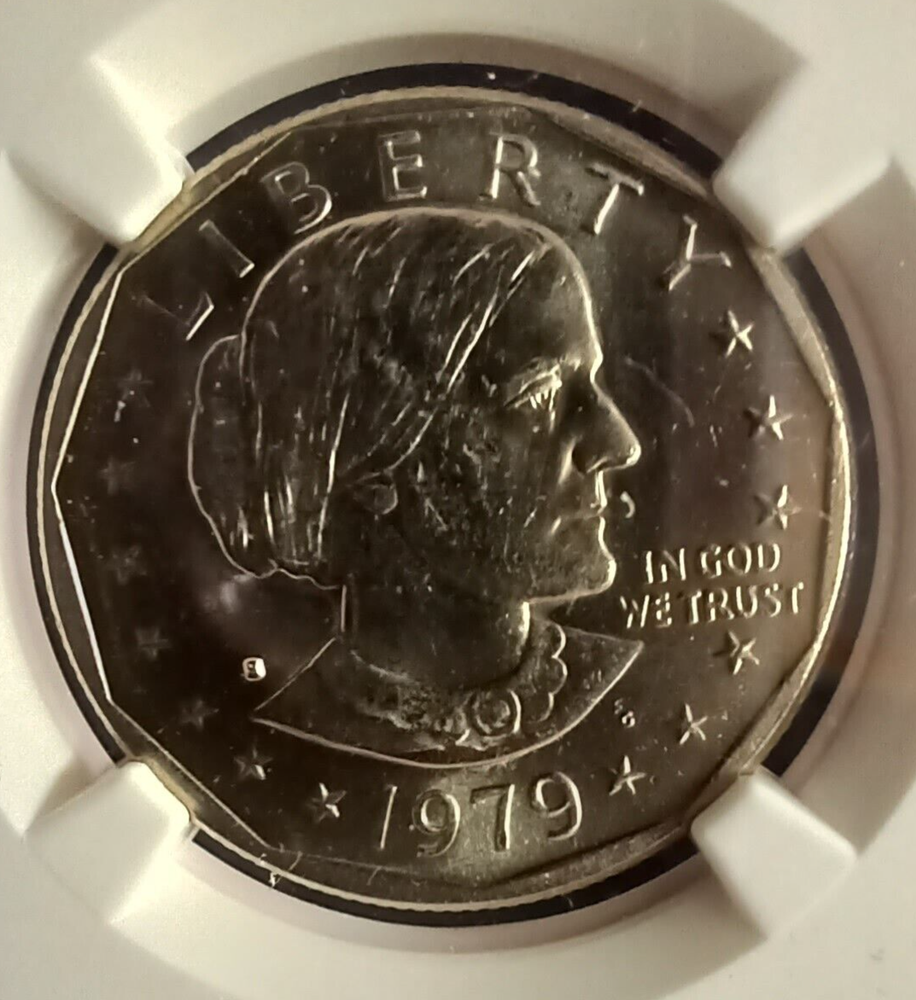 1979(S) NGC MS 63 Susan B. Anthony Dollar Coin