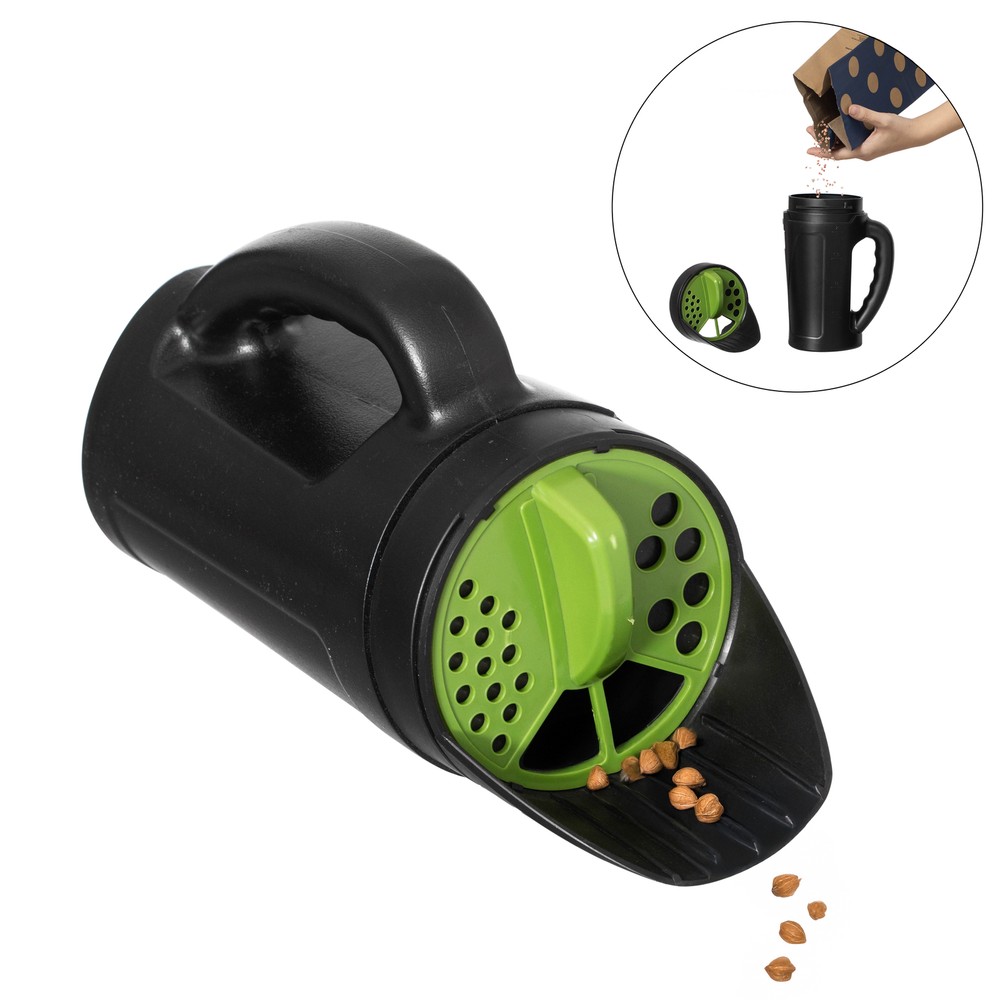 Handheld Seed Spreader Versatile Lawn & Garden Tool Adjustable Shaker
