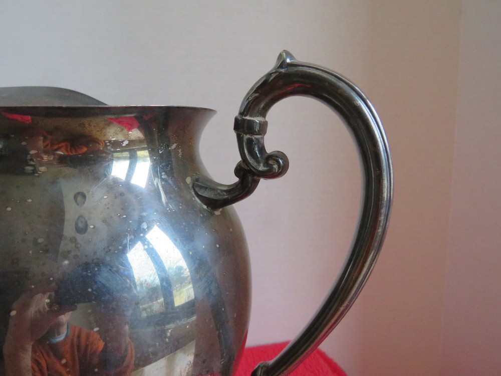 Lehman Brothers Silverplated Pitcher