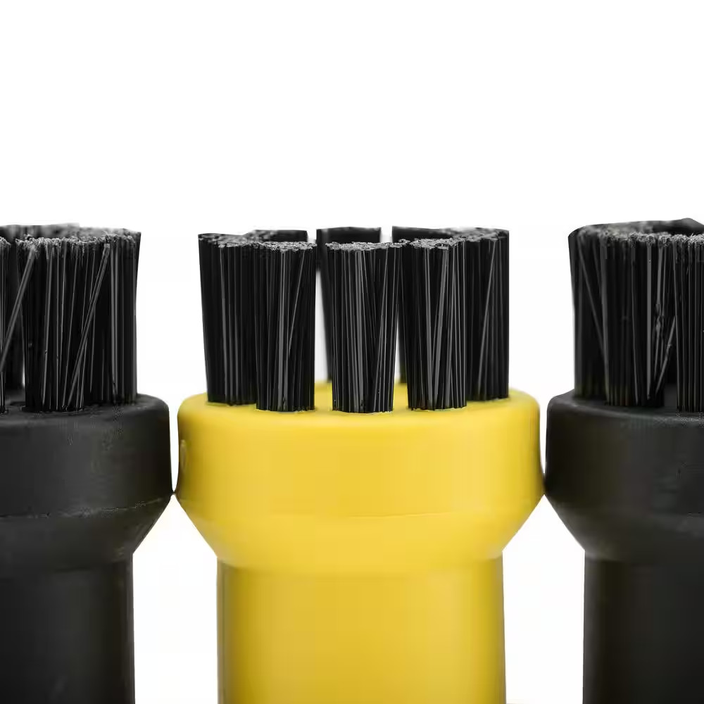 SC Steam Cleaner round Nylon Brush Set - 4-Pack