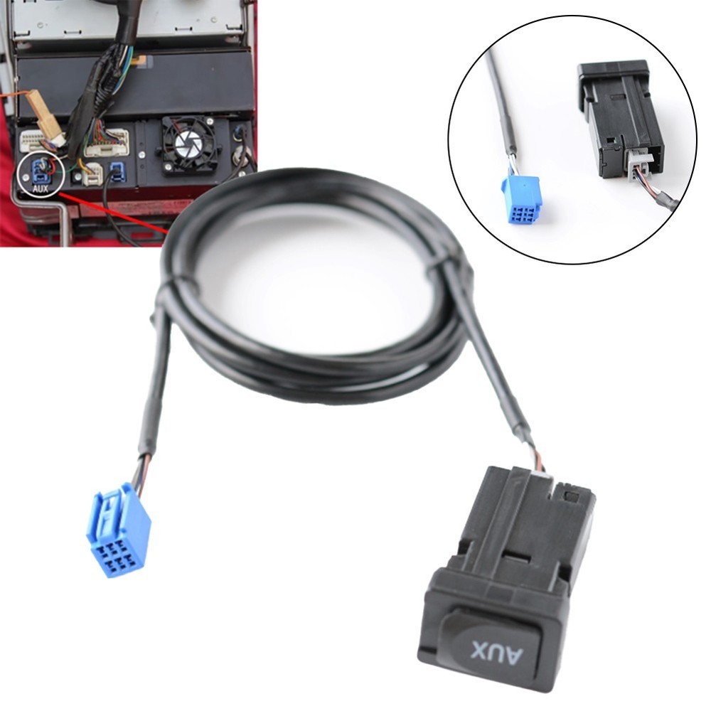 Audio Socket Adapter + 6Pin Cable for Toyota/Lexus Practical and Reliable