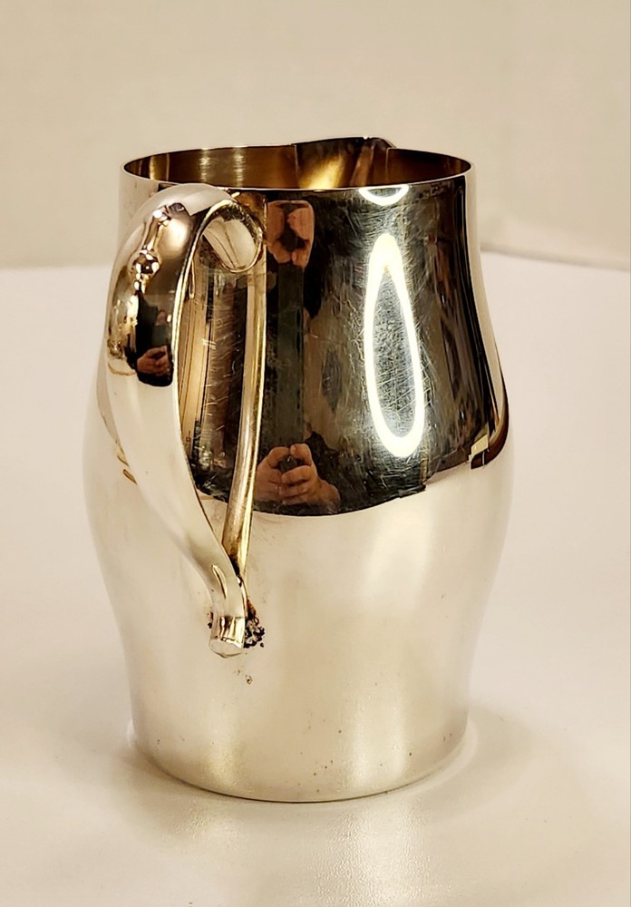 VTG William A. Rogers Silverplated Silver Plated Handled Creamer Pitcher 3.75"