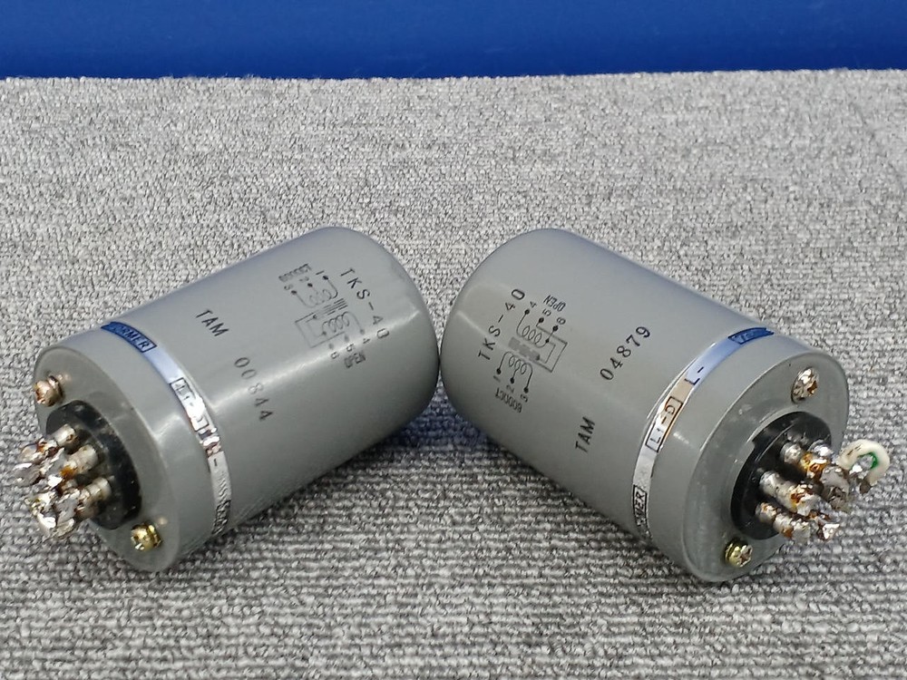 TAMURA TKS-50 Input Transformer Pair Working & Tested JP