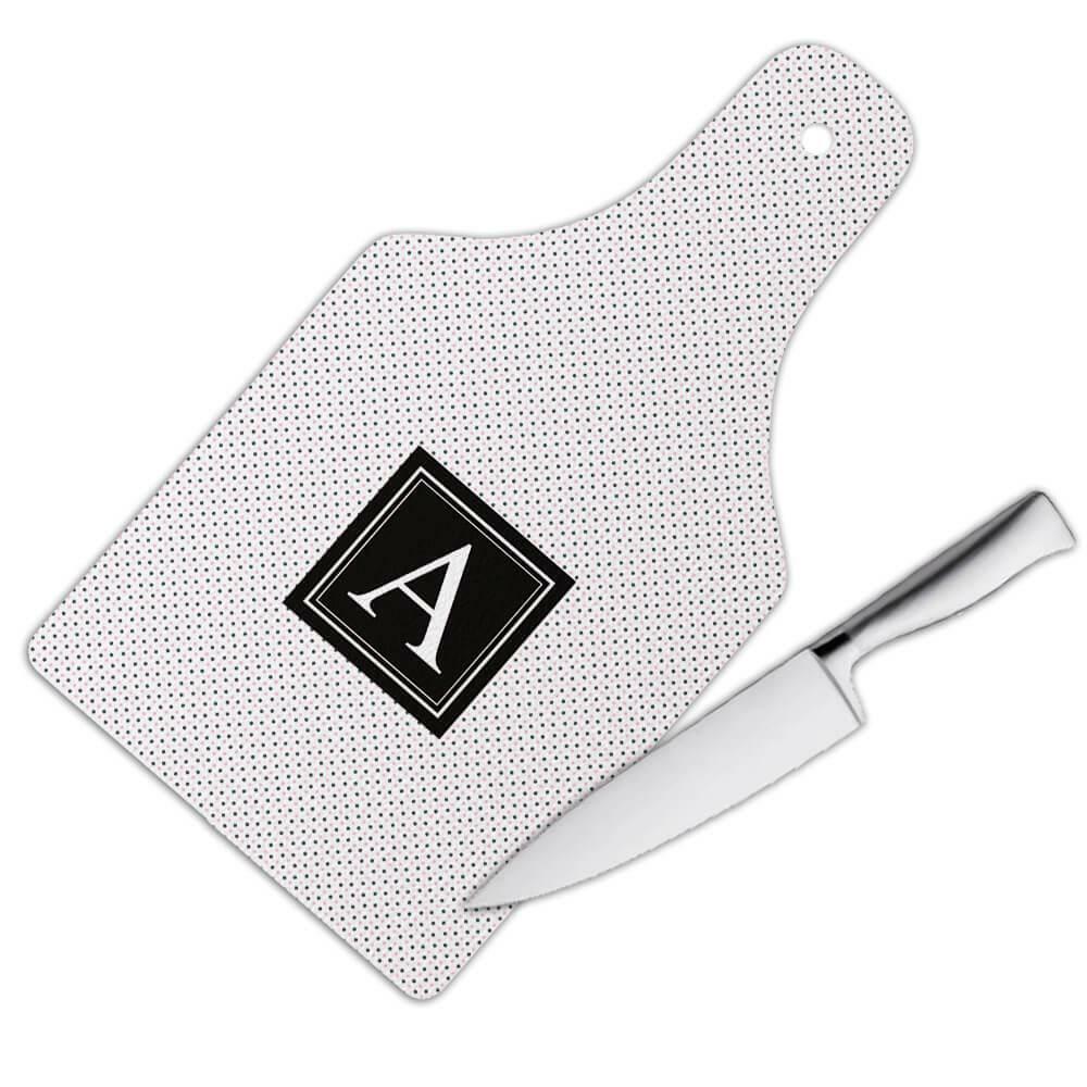 Gift Cutting Board : Polka Dots Pattern Abstract Spotted Background Wall Decor