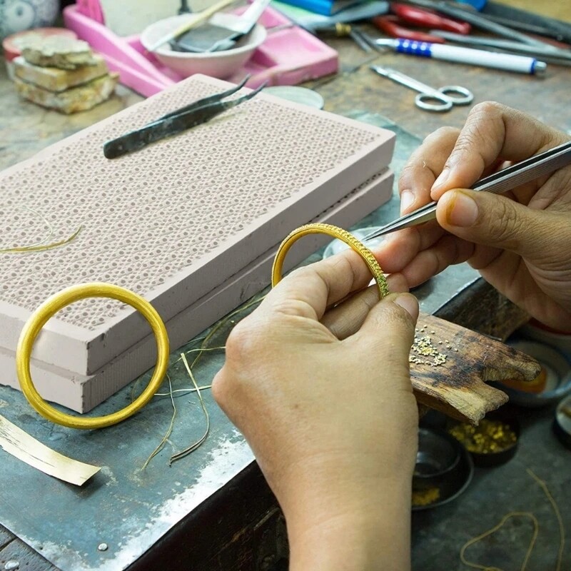Rectangle Honeycomb Ceramic Welding Plate Casting Tool Jewelry Soldering Block