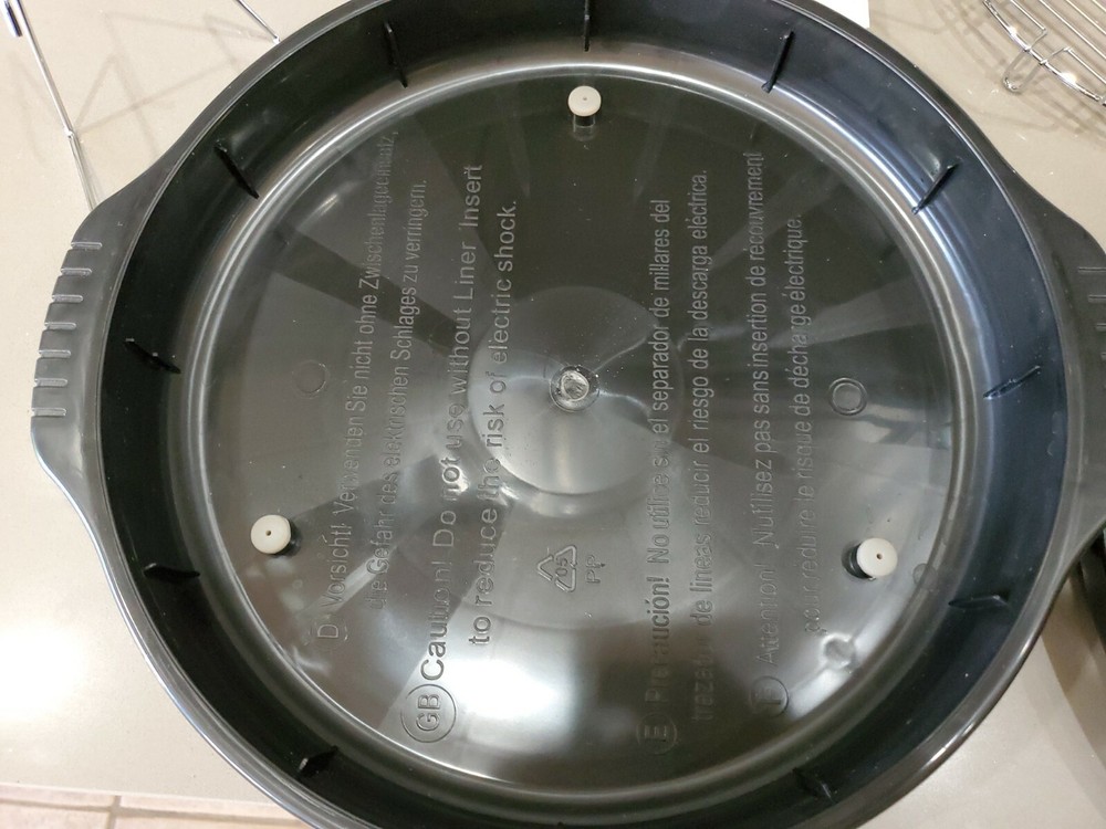 NuWave Replacement Pro Infared Oven Rack & Drip Pan, Manual Base Model 20356