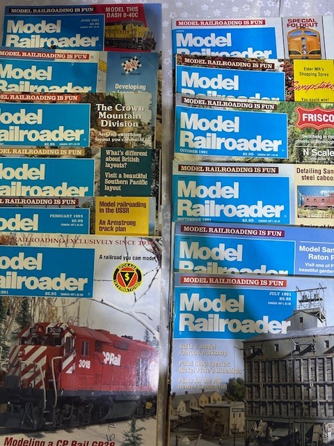 Model Railroader Magazine 1991