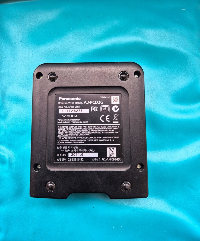 Panasonic AJ-PCD2G P2 Card Reader Memory Drive