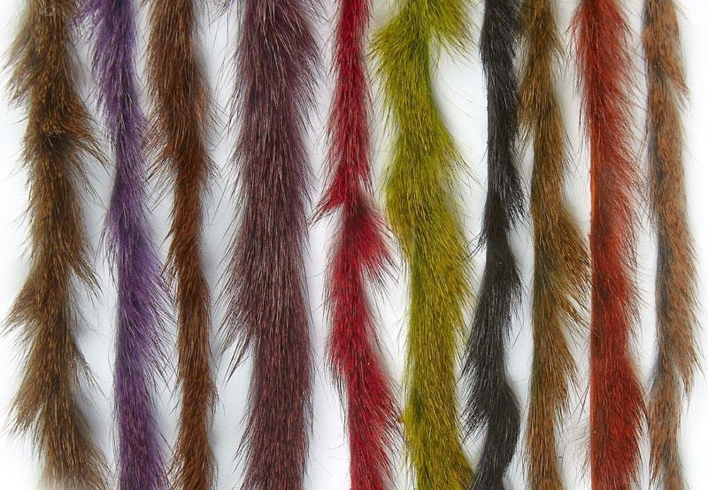 PREMIUM MICRO RABBIT STRIPS -- Hareline Fly Tying