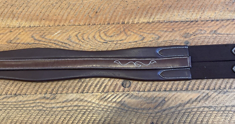 Silver Leaf Fancy Chafe less Girth Size 52" $177