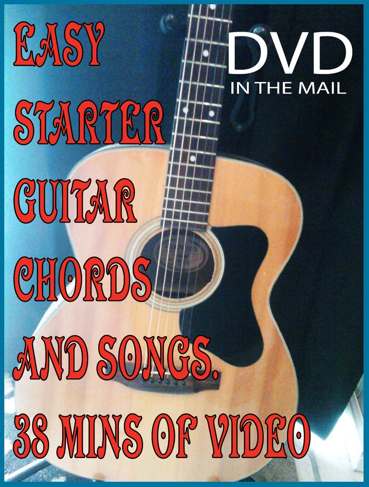 Beginner Guitar Starter Pack - 3 DVDs - Chords, Solos & Scales - Easy Lessons
