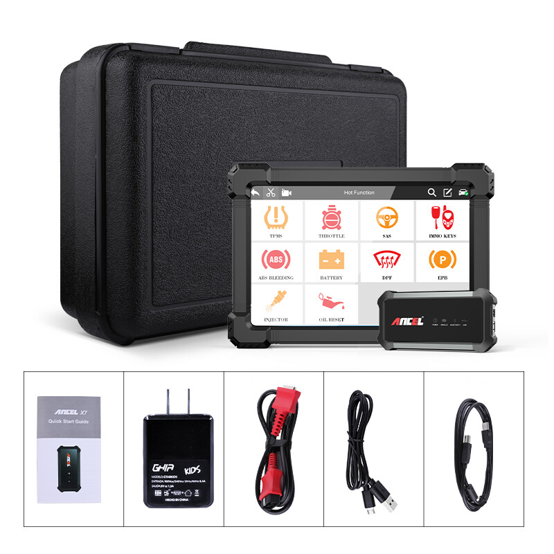 ANCEL X7 Bluetooth OBD2 Scanner Full System Diagnostic Bi-directional Scan Tool