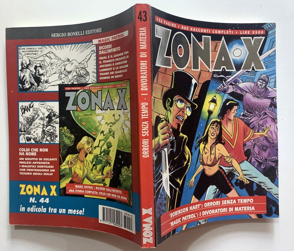 BONELLI ZONE X N.43 1999