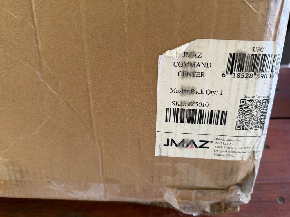 Jmaz DJ Command center (Booth) Command Booth Event Facade w/ Black and White Sc