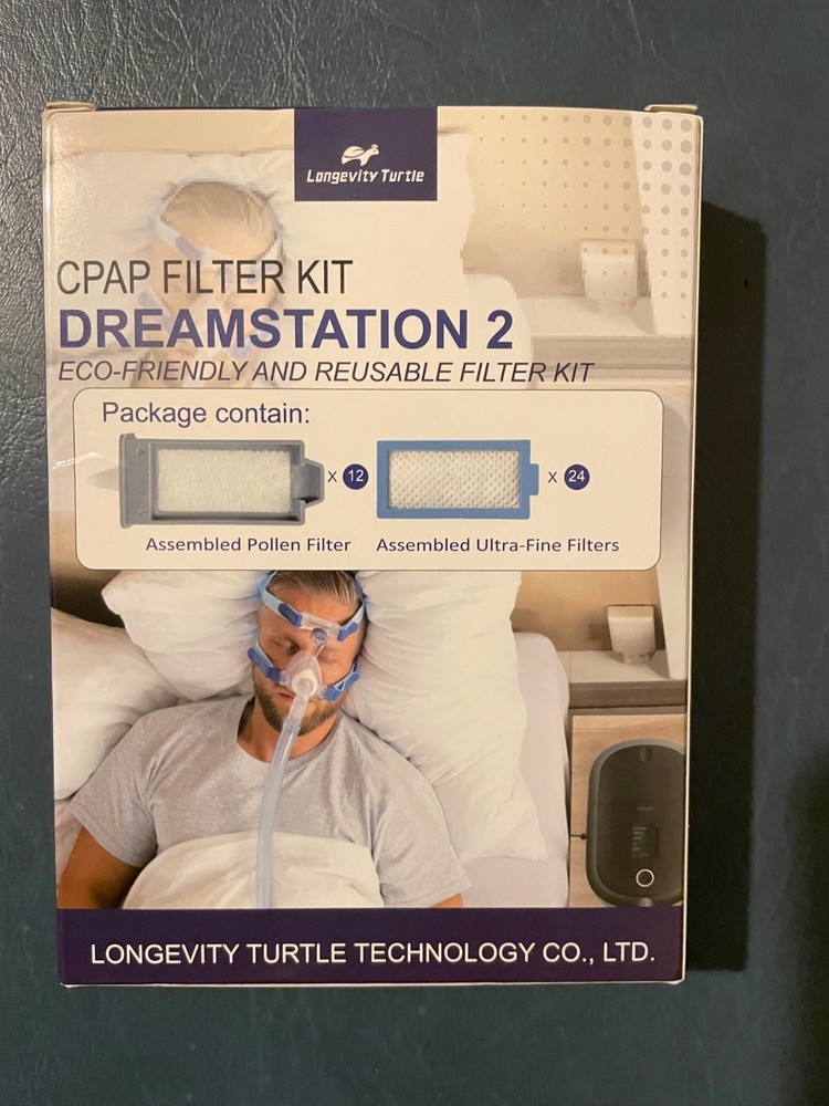 Dreamstation 2 CPAP Filter Kit 36 pcs Longevity Turtle