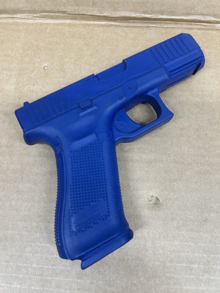 Blue Training Prop Glock G45 - Solid Resin - Not a Gun