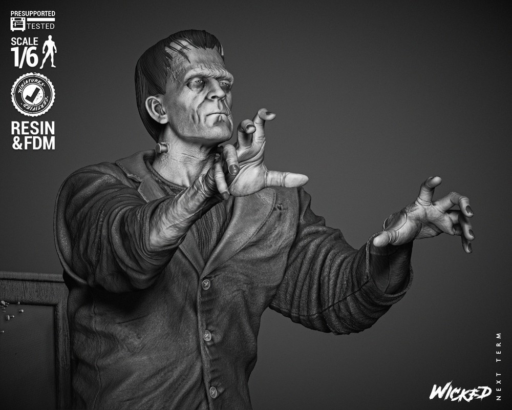 Frankenstein model kit unassembled unpainted see Description