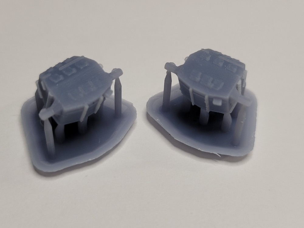 1/350 3D Printed US Navy MK37 Base X 4
