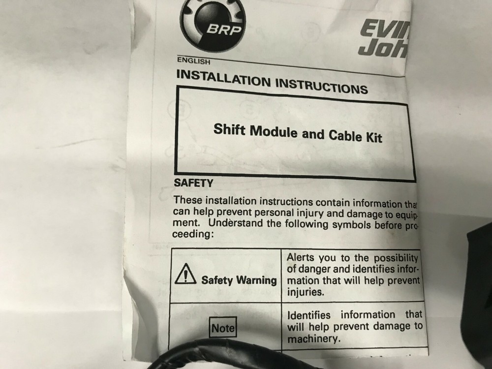 Evinrude Johnson 0987739 Shift Module Kit