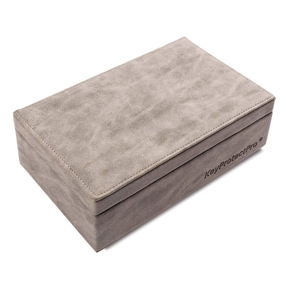 KeyProtectPro® Premium Faraday Key Protection Box in Grey