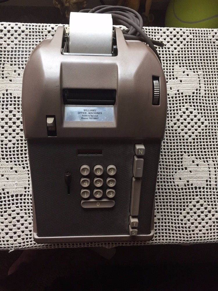 Vintage Victor Adding Machine Model # 17 83 54