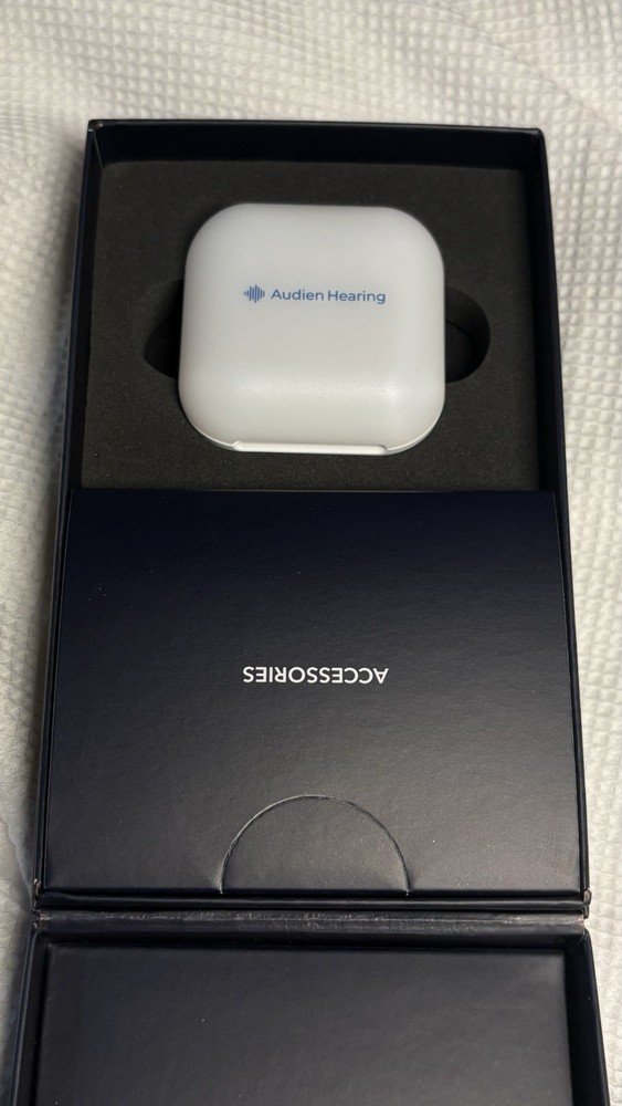 Audien ATOM 2 Wireless Rechargeable OTC Hearing Aids