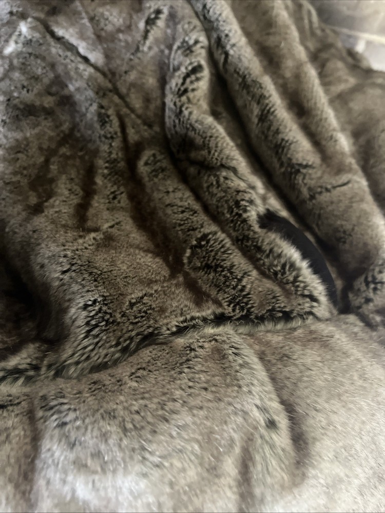 Pottery Barn Teen Otter Critter Faux Fur Beanbag SlipCover 3D Large NWT So Cute