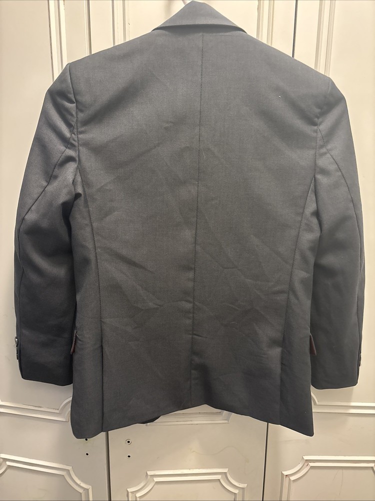 Boys Jacket, Yuan Lu, #10, Dark Gray