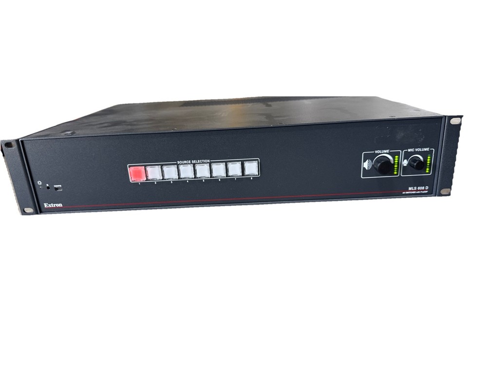 Extron MLS 608 D MA MediaLink Switcher Great Condition