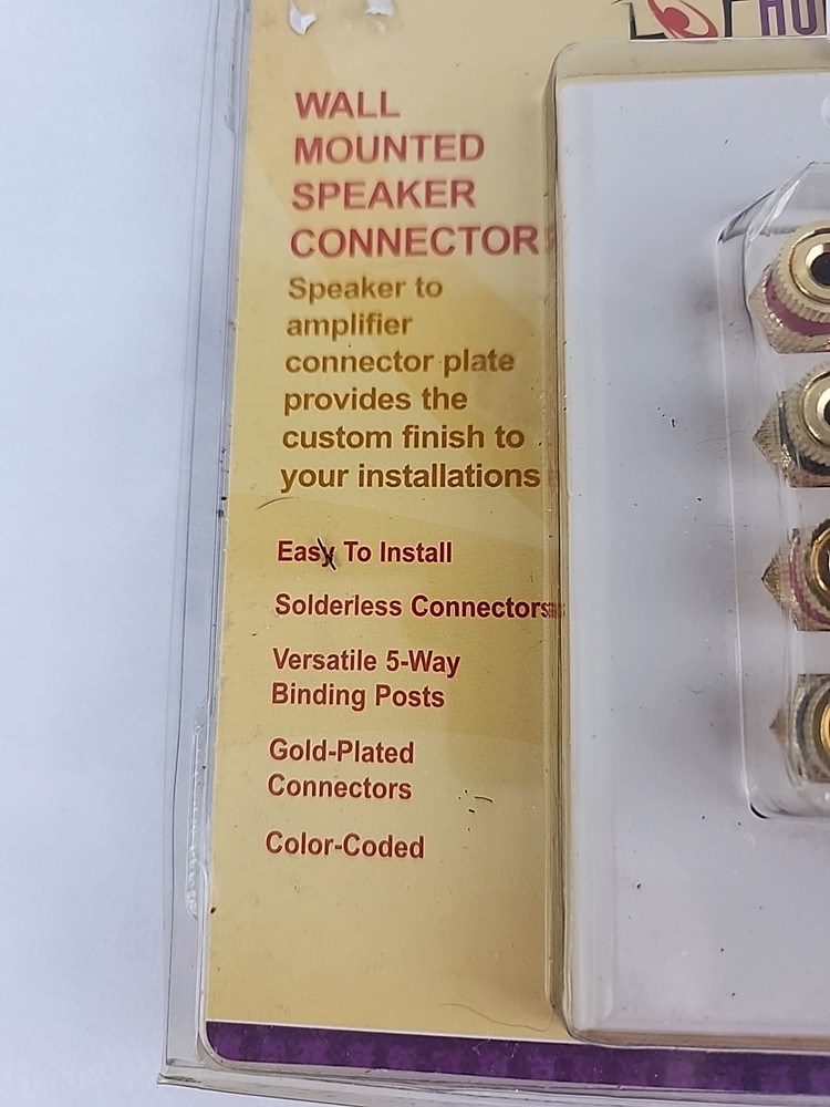 Wall Mounted Speaker Connector