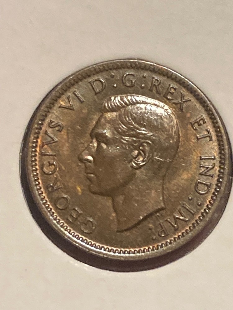 1940 Canada One Cent Canadian Coin Bronze 1c Maple Leaf Uncirculated
